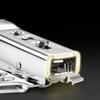 2/10PCS Stainless Steel Cabinet Hinges Soft Closing Hydraulic Door Hinge Damper Concealed Hinges with Screws