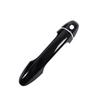 Glossy Black ABS Car Exterior Side Door Handle Cover Cap Trim Decor Set Fit for Toyota RAV4 2013 2014 2015 2016 2017 2018