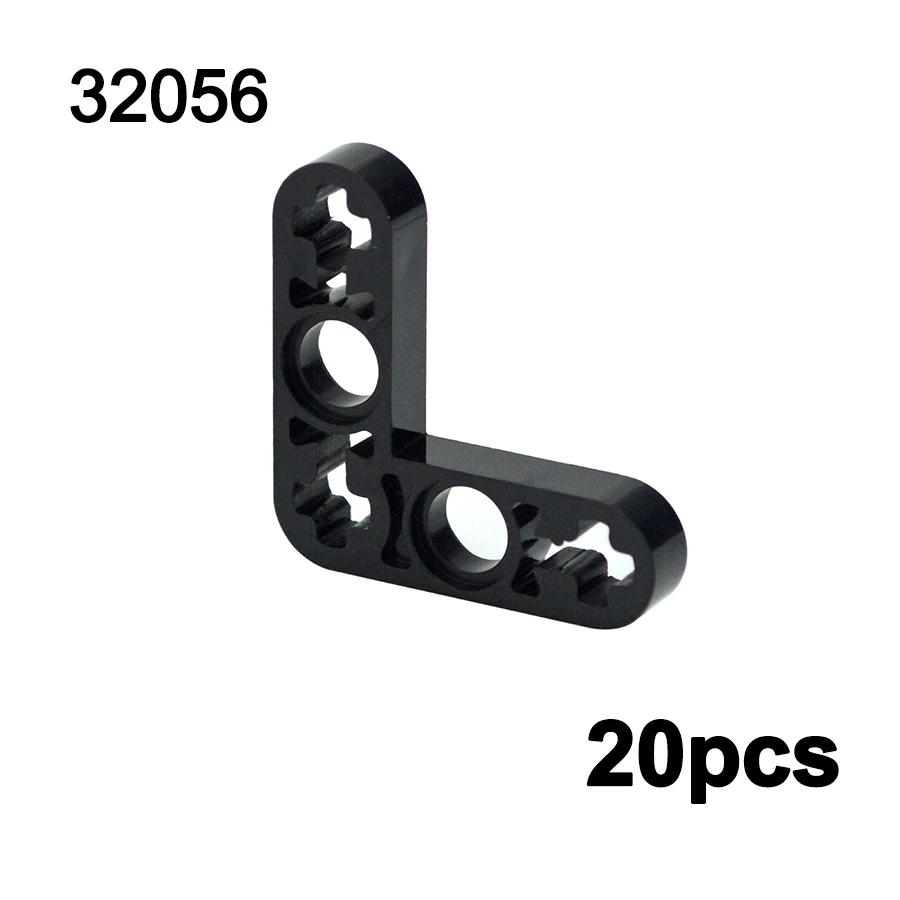 Building Blocks DIY Thin Arm With shaft hole Compatible Assembles Particles 99773 6632 32056 32017 Educational Toys For Leduo