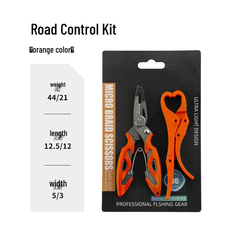 Flying Heron Multifunctional Fish Lure and Controller Set with Pliers and Hook Remover
