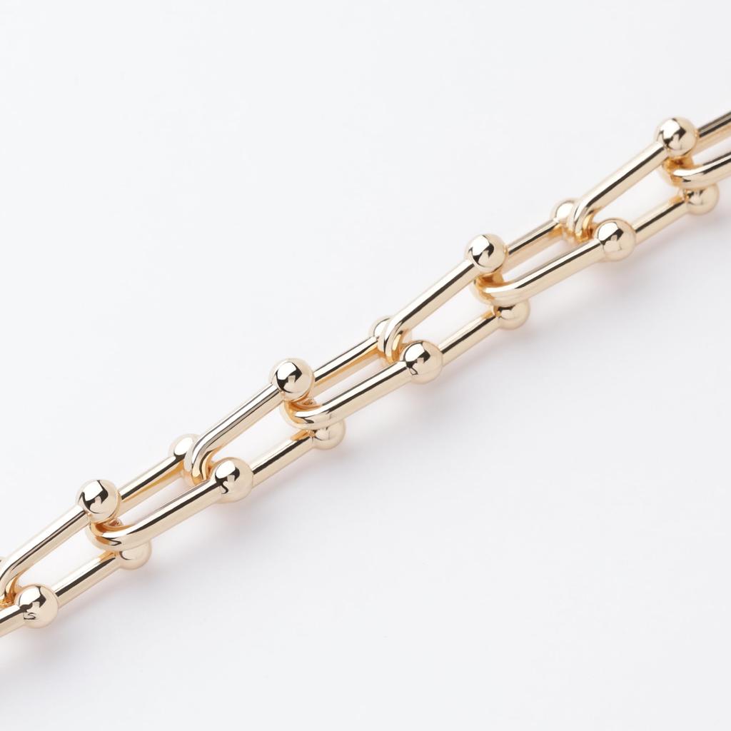 [Matthewmark][Link Chain Necklace (Gold Color)] Women's Necklace, Affordable, Birthday Present, Gift, Popular littlechain04G