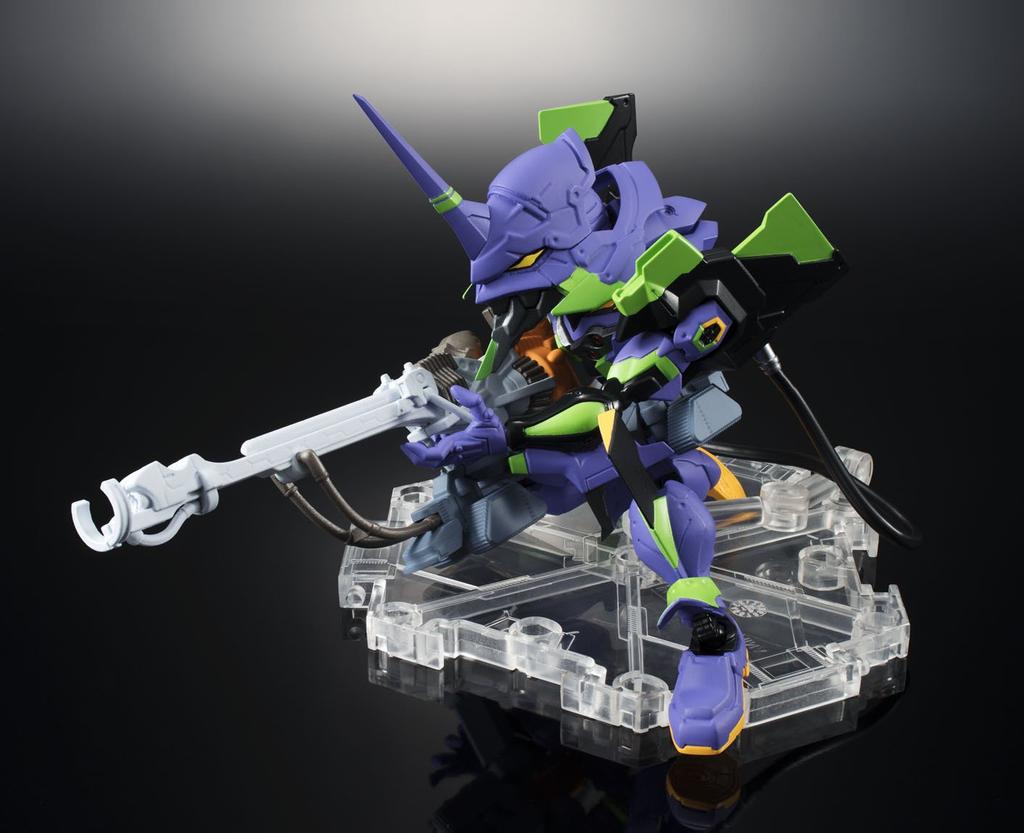 TAMASHII NATIONS NXEDGE STYLE You Are Alone Evangelion 100mm ABS PVC Painted Action Figure Evangelion 1.0 (Not) [EVA UNIT] Unit-01 Approx. &