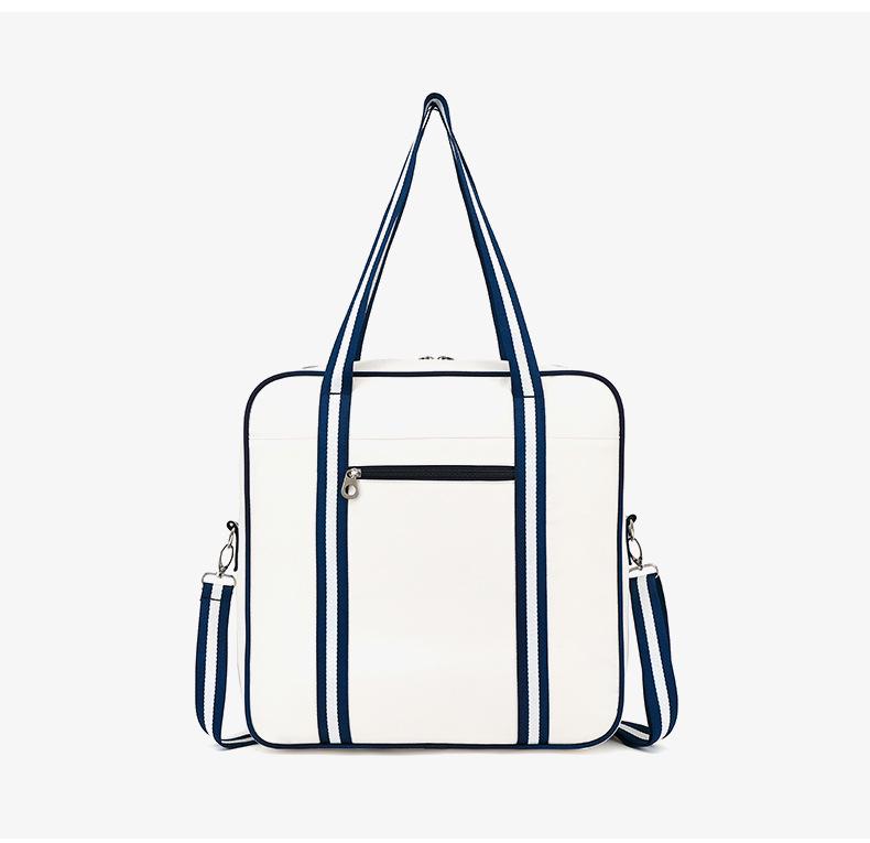 Korean Style Multifunctional Tennis & Badminton Racket Bag for Men and Women - Handheld, Shoulder, and Crossbody Options