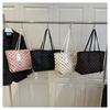 Chic Vintage Faux Leather Tote Bag for Women, Large Capacity Fashionable Shoulder Handbag, Casual Commute Work Bag with Zipper Closure