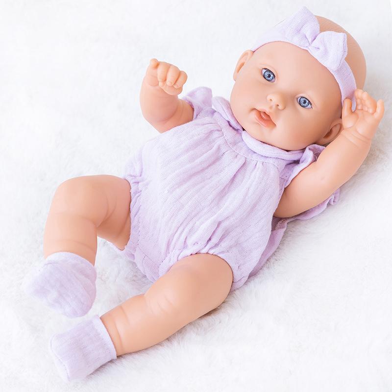 

30 см моющаяся реалистичная мягкая расписанная вручную кукла-реборн для детей, сопровождающая игровую куклу 30CM