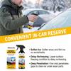 Winter Auto Glass Defroster Car Ice Melting Spray, 120ml De-Icer for Windshield Windows Mirrors, Clear Vision Spray Fast Acting Remover with