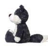 Curious Gray Wolf Plush Toy Soft Animal Cosy Stuffed Doll For Kids Gift