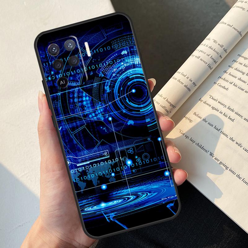 

Технологичный Мужской Роскошный Чехол Для Oppo A58 A98 A78 A18 A38 A60 A80 A40 A77 A57 A17 A74 A54 A94 A96 A76 A16 A15 A5 Pro OPPO A15