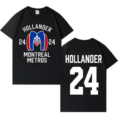 Heated Rivalry Shane Hollander 24 Montreal Metros Trendy Tee Shirt Mens Womens Gothic Oversized Cotton Casual Graphics Tshirts