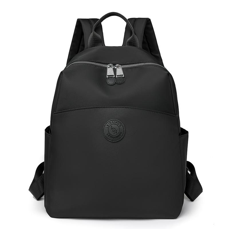 Oxford Canvas Backpack, Women s New Fashionable Casual Backpack, Commuting Backpack, Travel Backpack чёрный