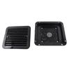 12V 4W Cooling Fan with Shutters Vent One‑Way Side Strong Wind Air Exhaust Car Styling Camper Accessories