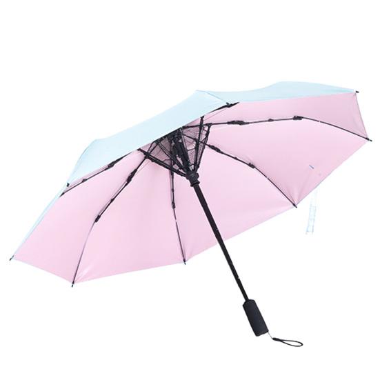 Fan Umbrella with UV Protection Rechargeable Fan Sun Umbrella for Fishing Golfing Beach Picnics Outdoor Activities