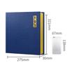A4 Self-Adhesive Album Commemorative PU Leather Photo Album with 20 Inner Pages