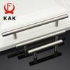 KAK 4" ~ 24'' Stainless Steel Kitchen Handles Diameter 12mm Cabinet Door Straight Handle T Bar Pulls Knobs Furniture Hardware