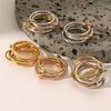 Yori High Quality Stainless Steel Casting Ring 18K Gold PVD Plated Distinctive Chic Charm Jewelry Bijoux New Water Resistant