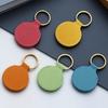 Paw Shaped Keychain Faux Leather Dog Hair Storage Keychain Transparent Pet Hair Souvenir Refillable Keyring Memorial Gift