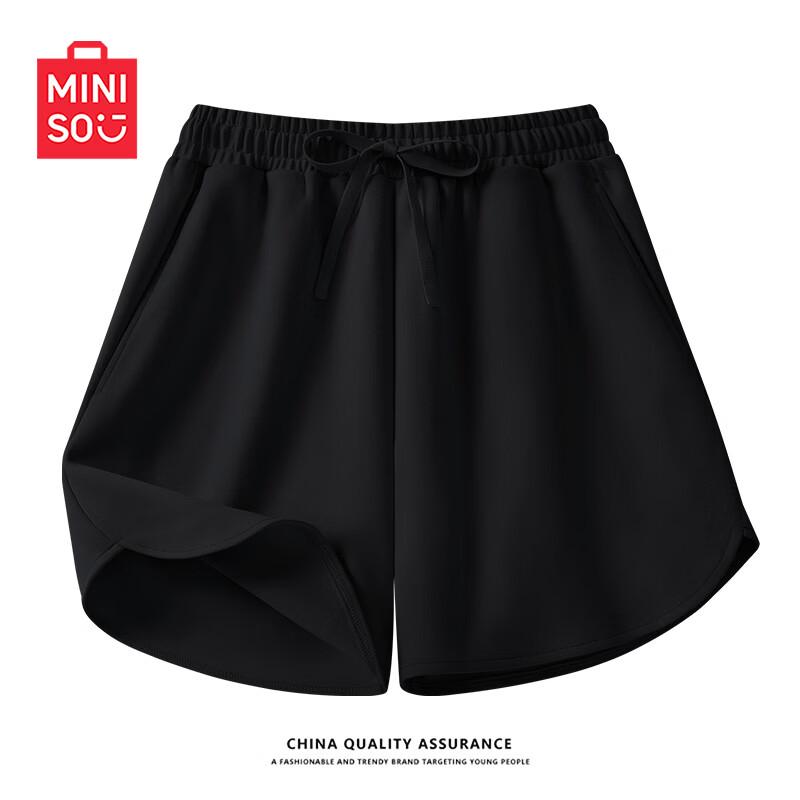 MINISO Women s Quick-Dry Loose-Fit Sports Shorts M