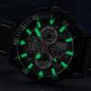BENYAR Men's Quartz Watch Sapphire Chronograph Waterproof Clock Leather Simple Relogio Masculino Watches BY5197