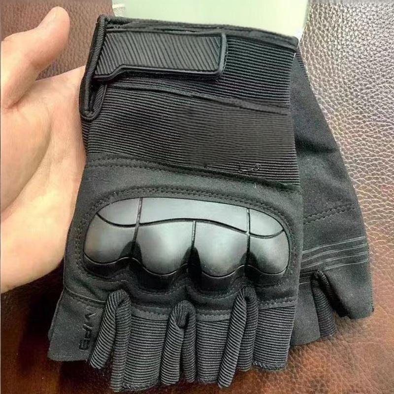 Men s Outdoor Half-Finger Anti-Slip Gloves