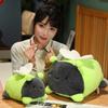 Creative Firefly Throw Pillow Plush Toy Doll Luminous Firefly Doll Home Sofa Pillow Doll