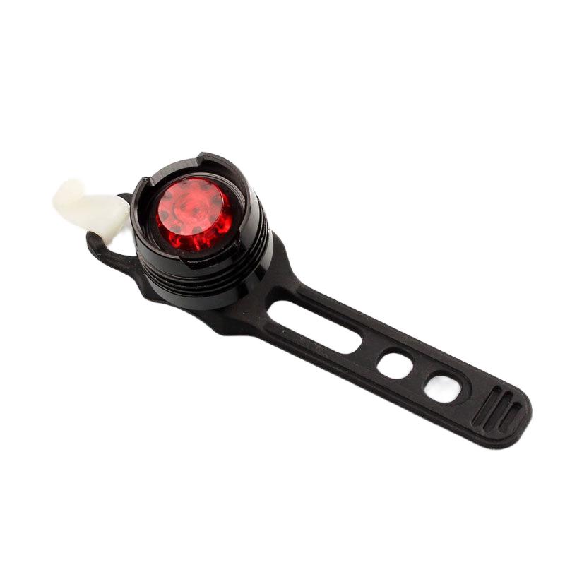 GEETHA Bicycle Gem Taillight Helmet Warning Light