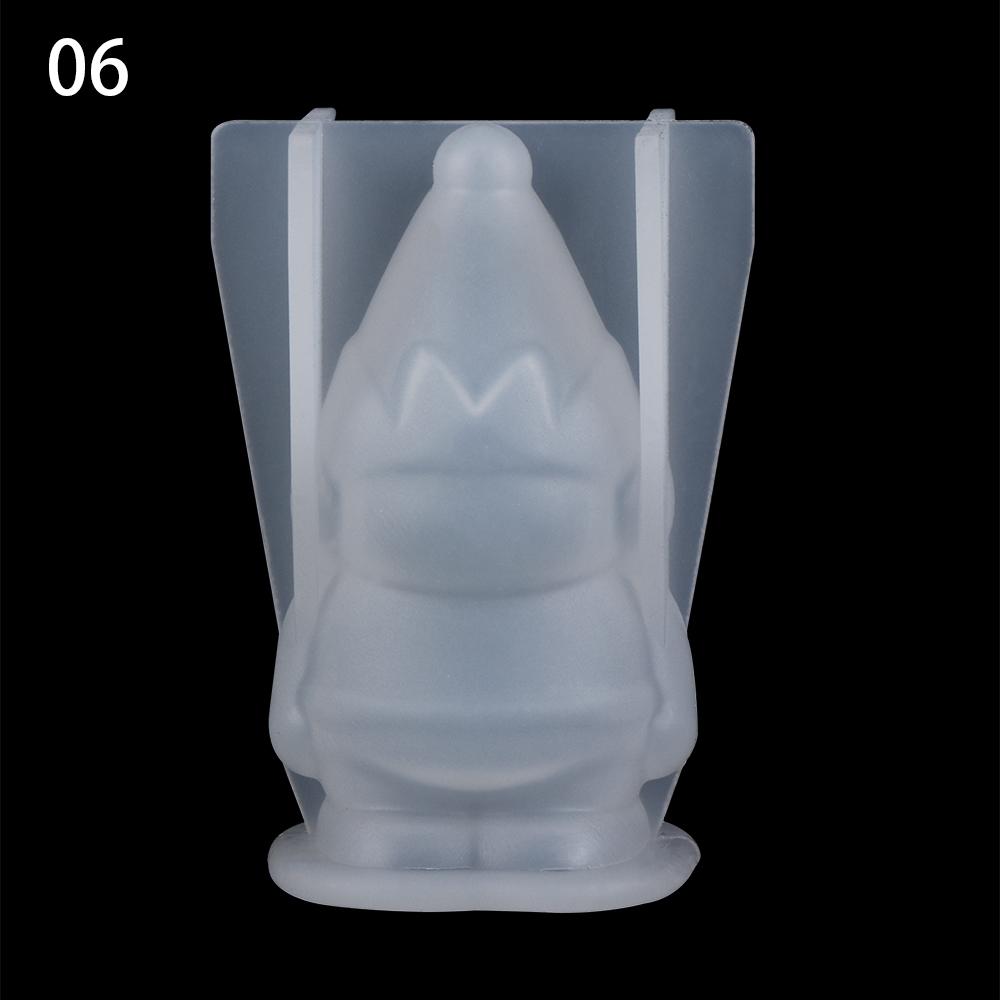 DIY Ornament Xmas Tree Santa Claus Christmas Silicone Mould Epoxy Resin Molds Crystal Resin Mold Jewelry Making Tools