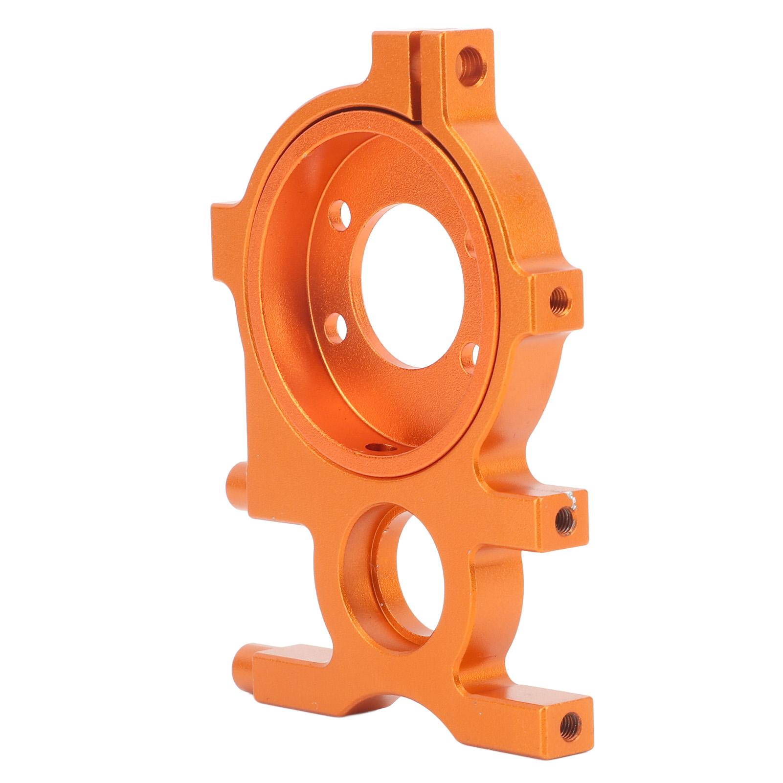 

RC Motor Mount with Screws Aluminum Alloy Motor Holder for ZD Racing 1/8 RC Car Orange Color