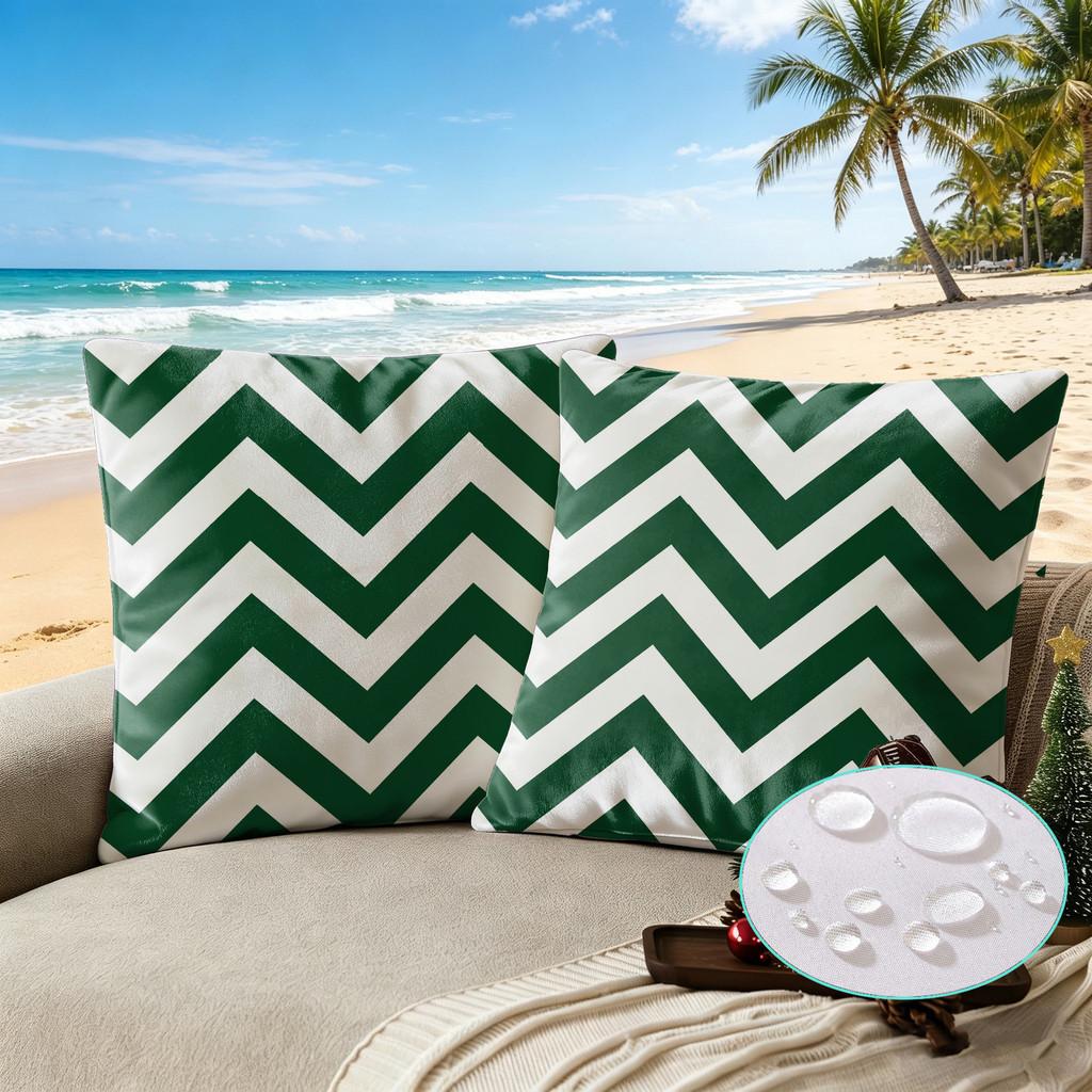 Modern Minimalist Polyester Waterproof Pillow Cover With Digital Print For Living Room Decor