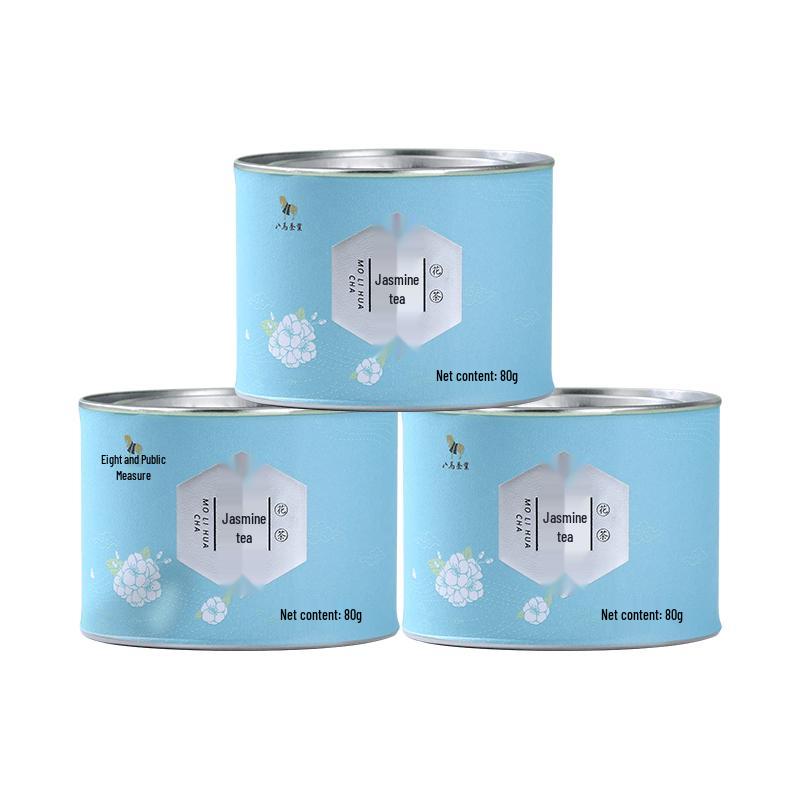Ba Ma Jasmine High Mountain Green Tea (3 Cans)