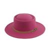Classical Homburg Hat Cowboy Hats Gift for Boyfriend Top Hat Wide Brimmed