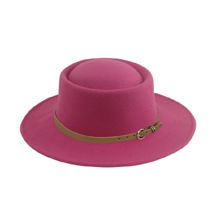 Classical Homburg Hat Cowboy Hats Gift for Boyfriend Top Hat Wide Brimmed