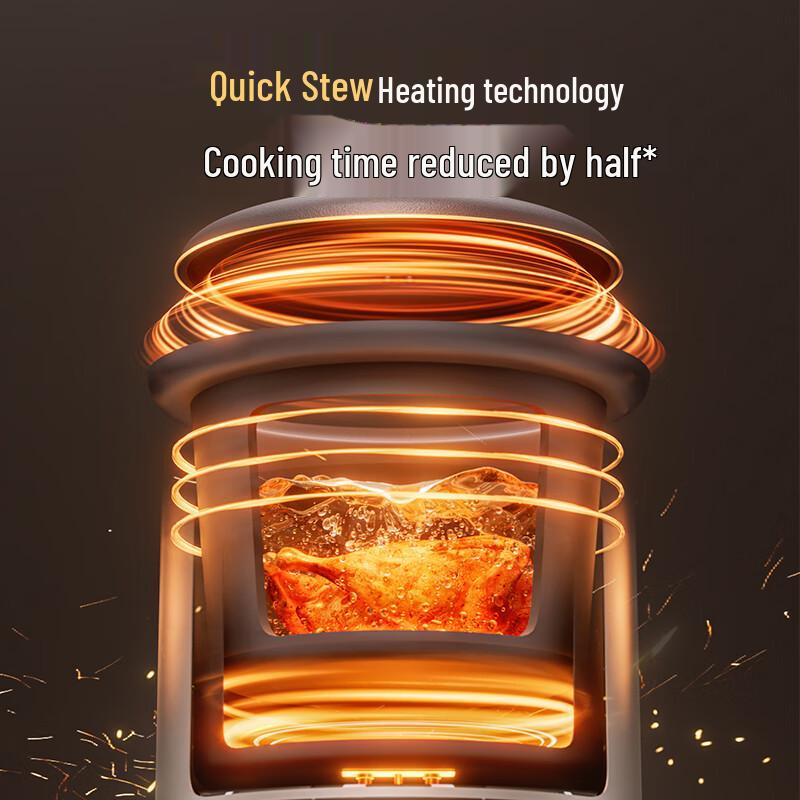 SUPOR Purple Clay Electric Stew Pot