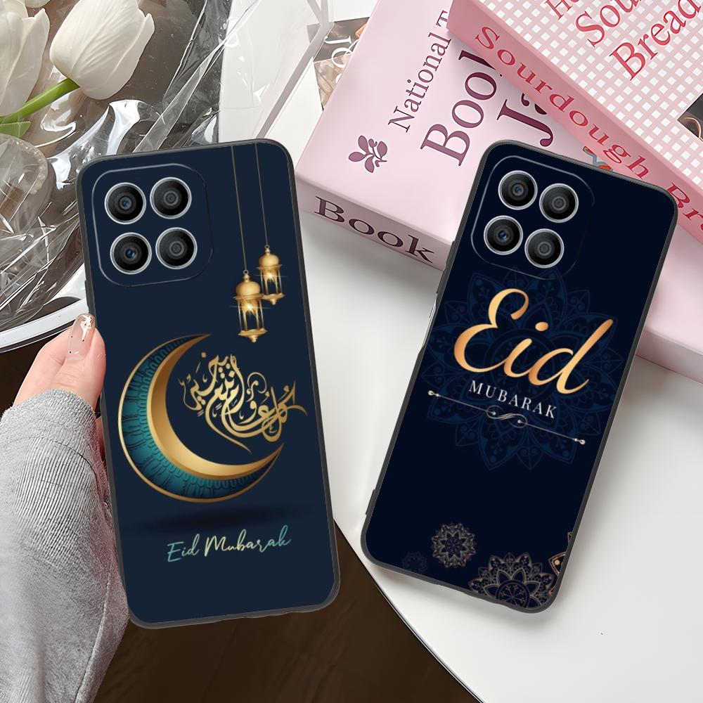 Eid Mubarak Mobile Phone Case for Honor 90 80 70 60 50 30 20 10 9 8 7 Pro S SE Lite 5G Colorful Printing Cover Smartphone Luxury
