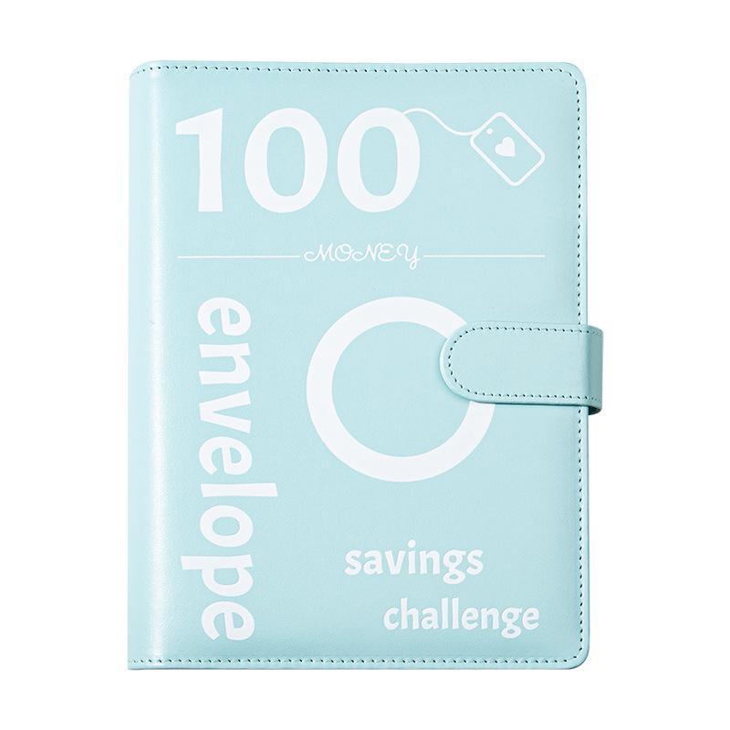 100-Day Savings Challenge Budget Binder & A5 Planner Notebook