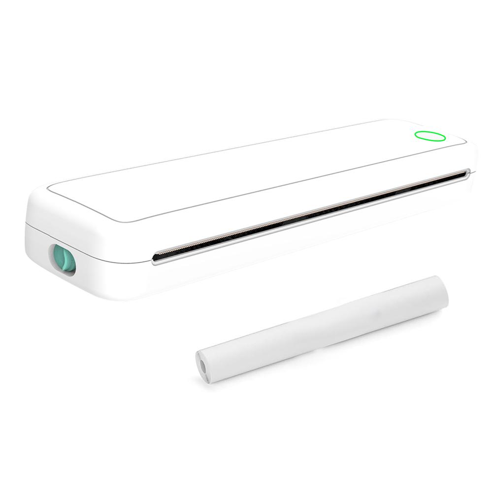 A4 Portable Thermal Printer Inkless Bluetooth-Compatible Min Portable A4 Label Maker Document Printing Maker for Smartphone & PC