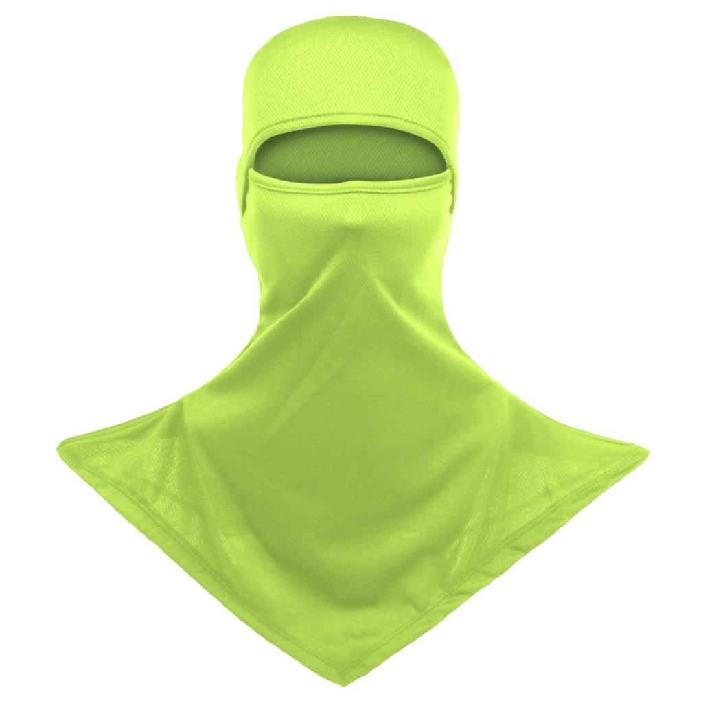 Maschera Balaclava Integrale Maschera Facciale Tessuto Traspirante Leggero Protezione UV Ghetta per il Collo per Attività all'Aperto Ciclismo Corsa Escursionismo
