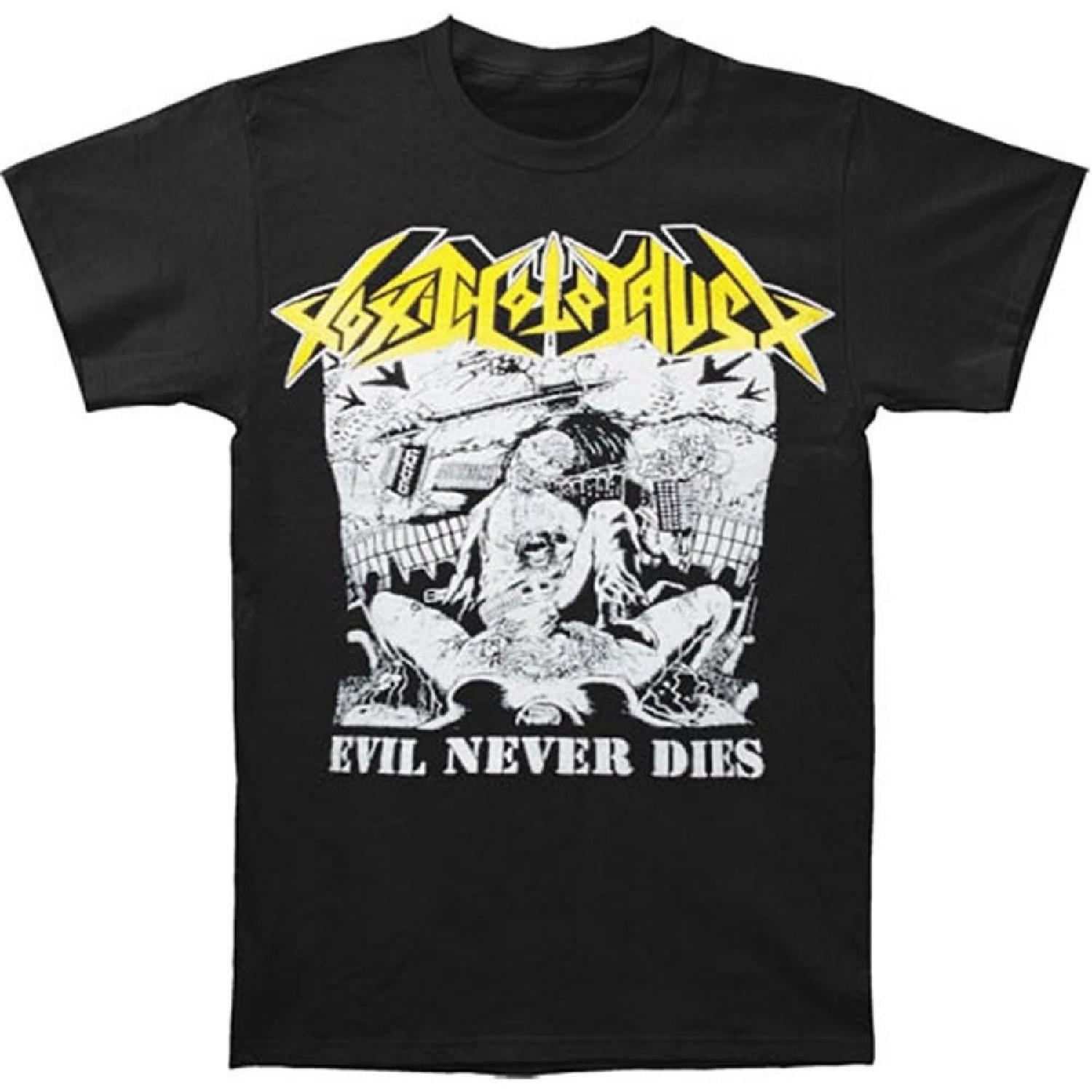 Мужская футболка Toxic Holocaust Evil Never Dies Черная S