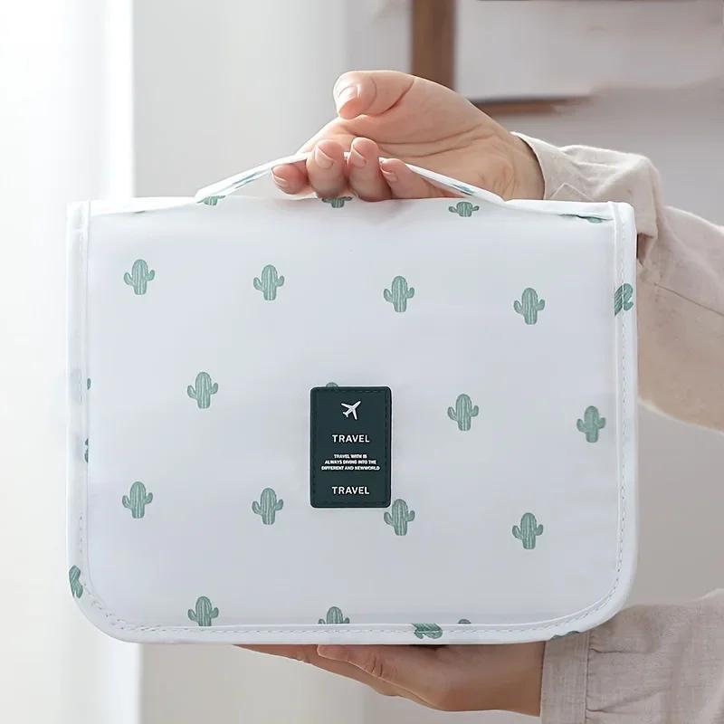 Muži Ženy Koupelnová taštička Závěsné Cestovní úložné tašky Vodotěsná Kosmetická taštička Osobní taštičky na make-up Mycí organizér