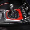 ABS Red Inner Gear Shift Box Panel Cover Trim For Toyota 86/Subaru BRZ