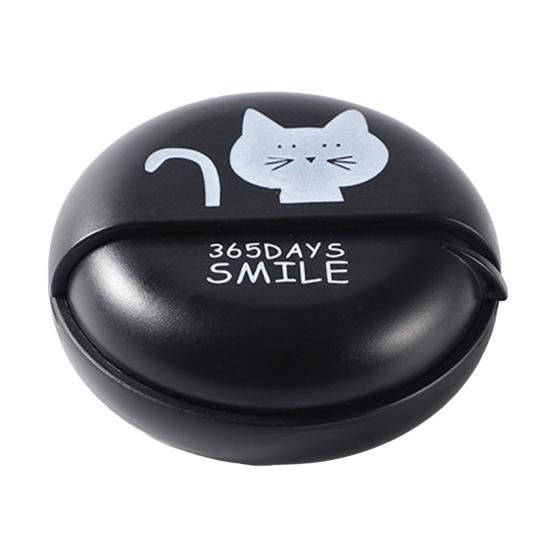 Earphone Carrying Bag Shock-proof Anti-loss Lightweight Great Cartoon Cute Card Reader Sundries Rotating Protective Box Accessories