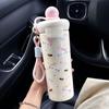Cute Pink Kitten Kids 316SS Insulated Bottle, 600ml