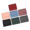 Women's High-End Solid Color Tri-Fold Wallet & Card Holder