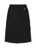 BBC EARTH W String Parachute Skirt_Black