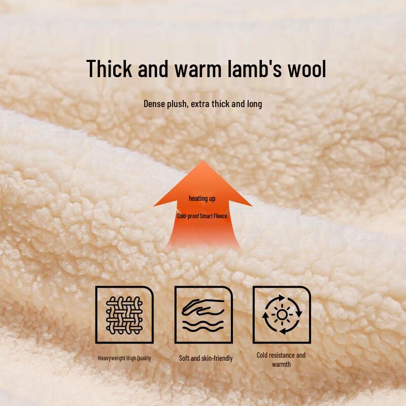 Jeanswest Life Men's Alpaca Fleece Lined Crewneck Sweatshirt