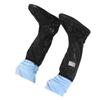 Motorcycle Scooter Bike Cycling Waterproof NOn Slip Shoes Cover for Rainy Snowy Day Black L