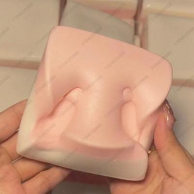 Squishy Simulated Double-Sided Cake Squeeze Toy Stress Relief Slow Rising Sensory Fidget for Anxiety ADHD Autism Gifts for Kids