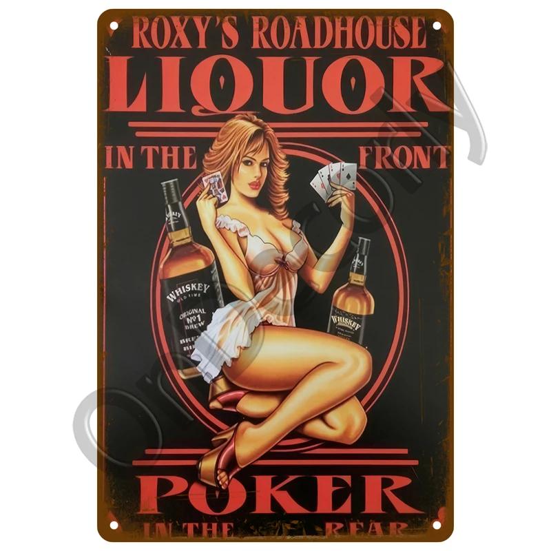 Plechová cedule pro bar, hospodu, klub, pánský doupě, železná kovová cedule, vintage plakát, nástěnná dekorace, malba studeného piva, domácí dekorace