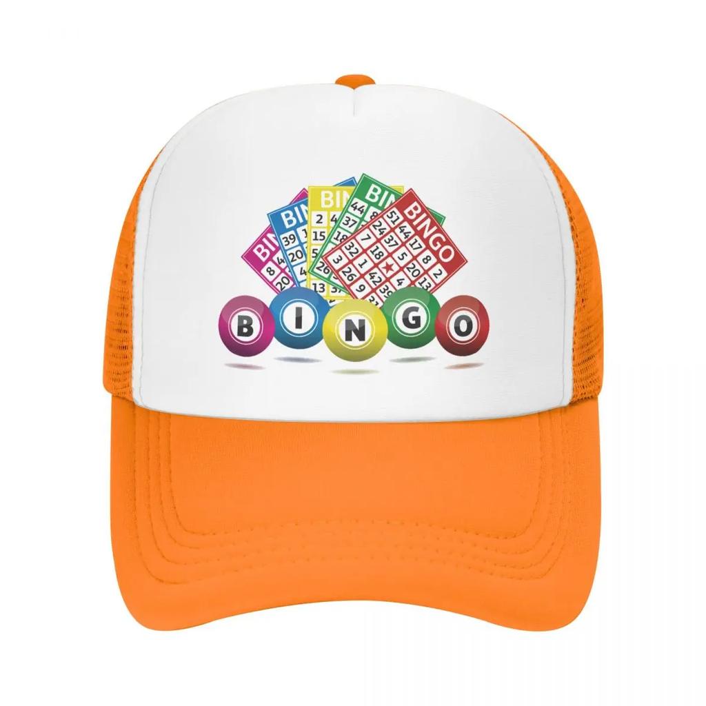 Custom Hot Game Bingo Trucker Hat Women Unisex Adjustable Unisex Baseball Cap Summer Dad Hat