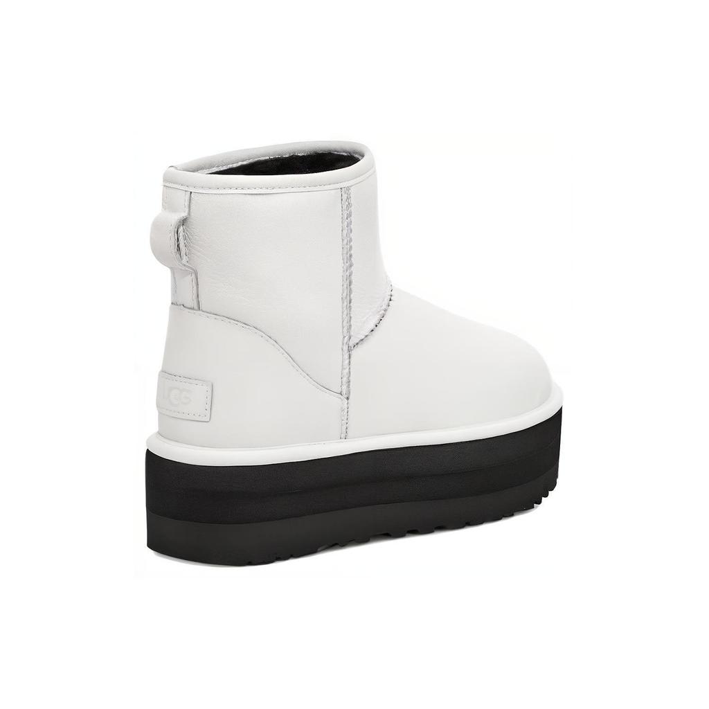 UGG Classic Mini Platform Matte Boot 'Ultra Matte White' Women's 1130611-UMWH