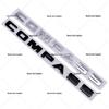 Jeep Compass Body Sticker - English Modified Car Decal